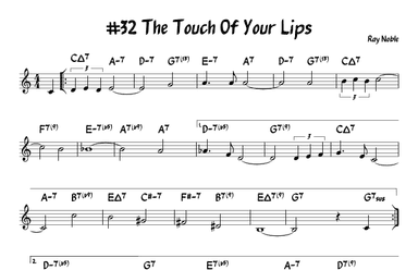The Touch Of Your Lips (arr. John Fries)