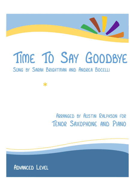Time To Say Goodbye (arr. Austin Ralphson)