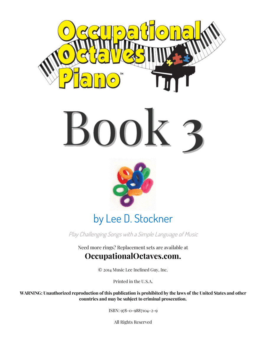 Occupational Octaves Piano™ - Book 3 (arr. Lee D. Stockner)