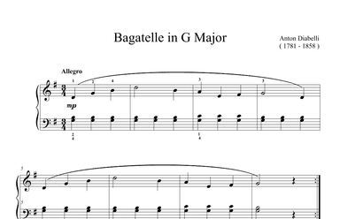 Diabelli Bagatelle (arr. Ben Choupak)