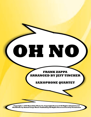 Oh No (arr. Jeff Tincher)