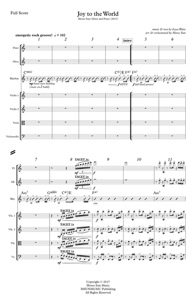Joy to the World (arr. Moses Sun)