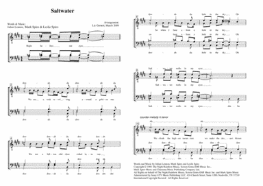Saltwater (arr. Liz Garnett)