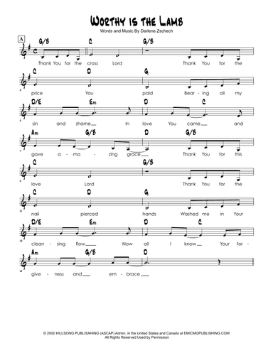 Worthy Is The Lamb (arr. Brian Kim)