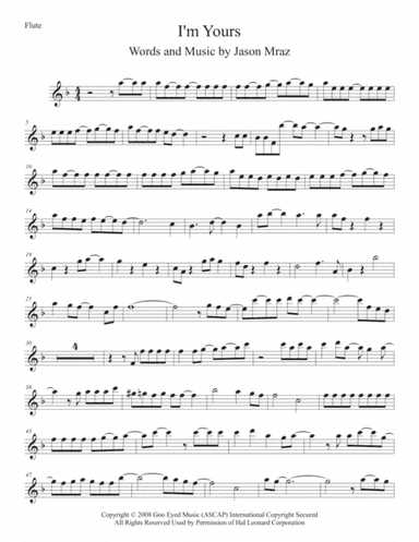 I'm Yours (arr. Kevin Busse)