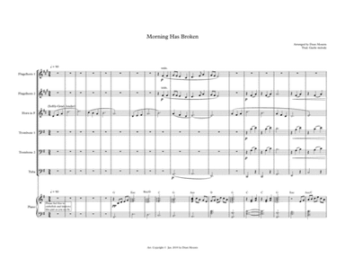 Morning Has Broken (arr. Dean Mounts)