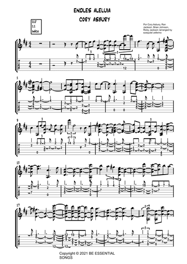 Endless Alleluia (arr. by ezequiel)