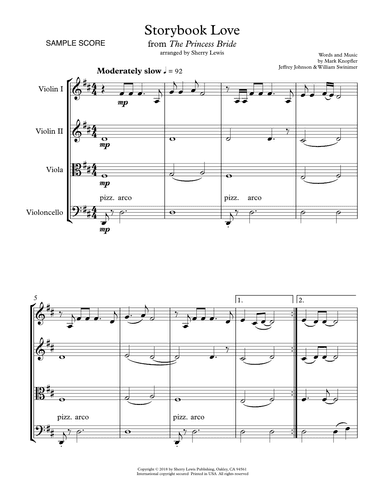 Once Upon A Time...storybook Love (arr. Sherry Lewis)