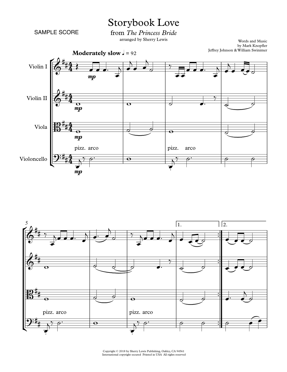 Once Upon A Time...storybook Love (arr. Sherry Lewis)
