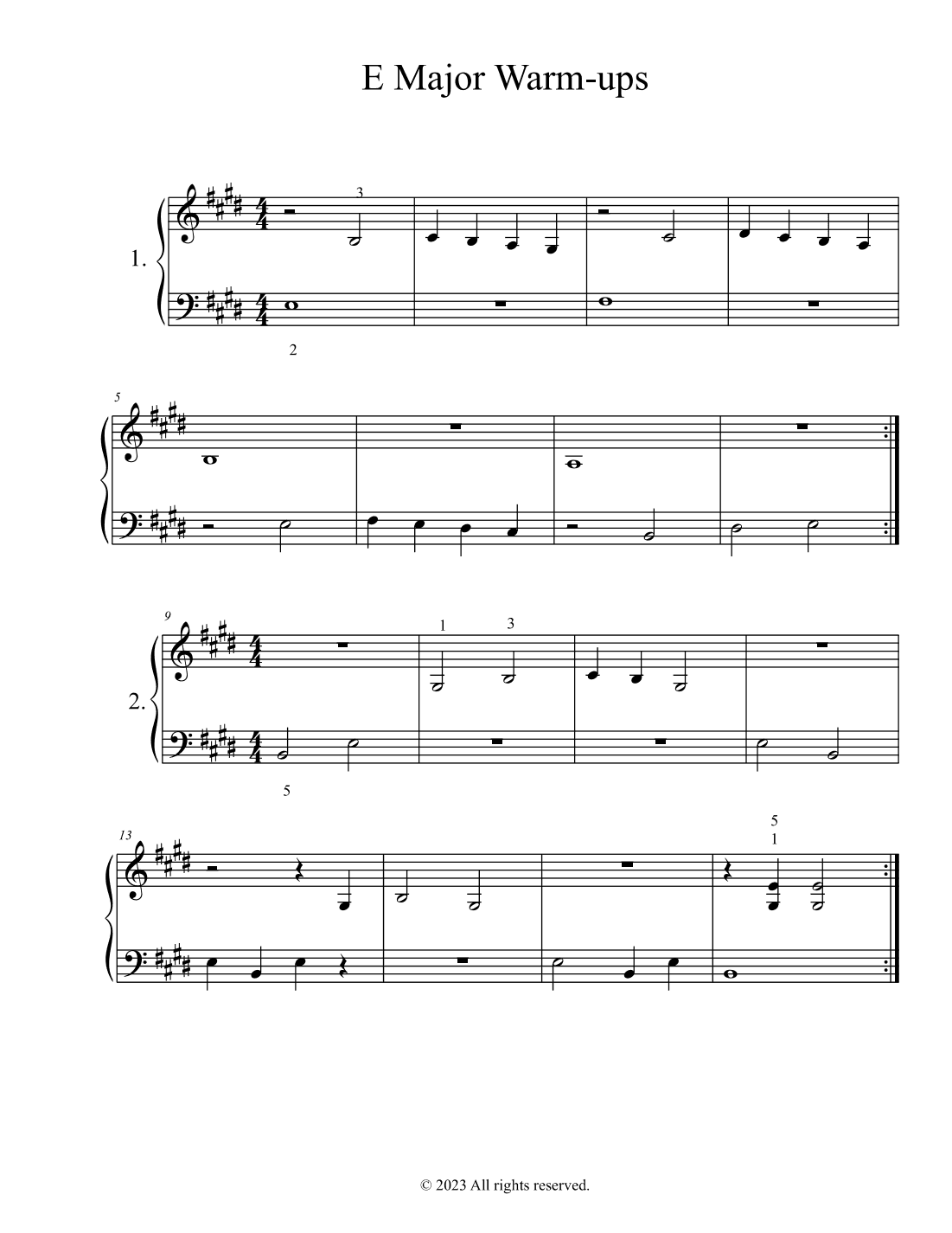 Johnny Appleseed Song (arr. Miriam Troxler)