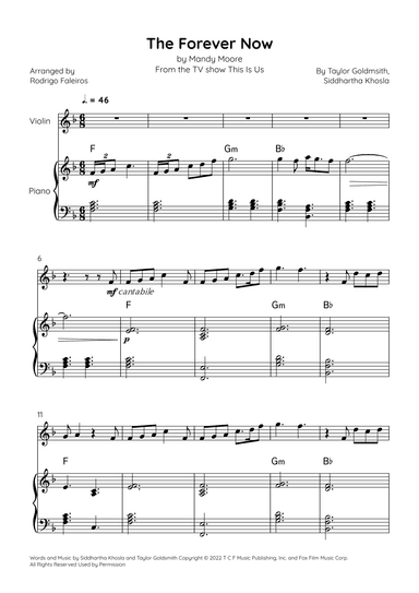 The Forever Now (arr. Rodrigo Faleiros)