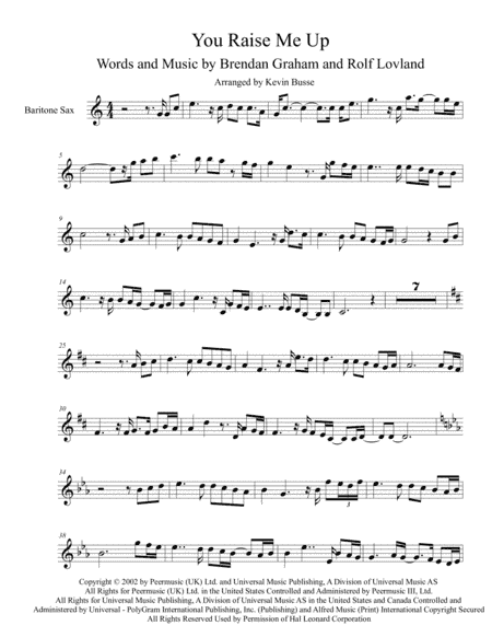 You Raise Me Up (arr. Kevin Busse)
