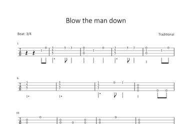 Blow the man down (arr. Bettina Schipp)