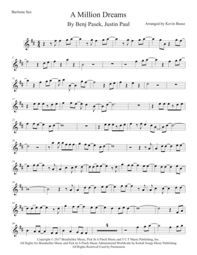 A Million Dreams (arr. Kevin Busse)