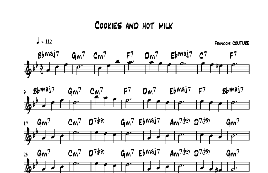 COOKIES AND HOT MILK