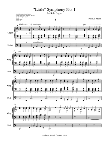 "Little" Symphony No. 1