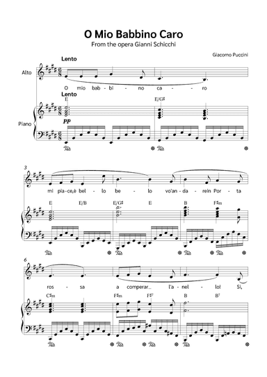 O Mio Babbino Caro (arr. Jackson Spindler)