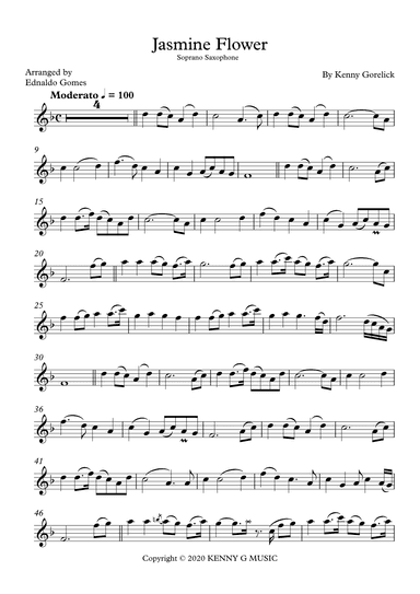 Jasmine Flower (arr. Ednaldo Gomes)