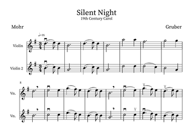 Silent Night (arr. Hanna Music)