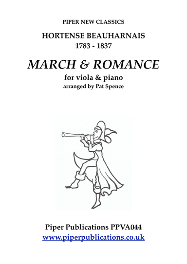 MARCH & ROMANCE for Viola & Piano (arr. Pat Spence)