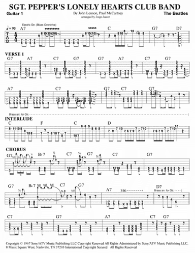 Sgt. Pepper's Lonely Hearts Club Band (arr. Jorge Juárez)