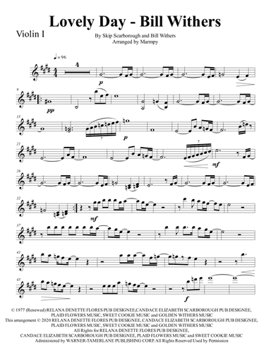 Lovely Day (arr. Marmpy)