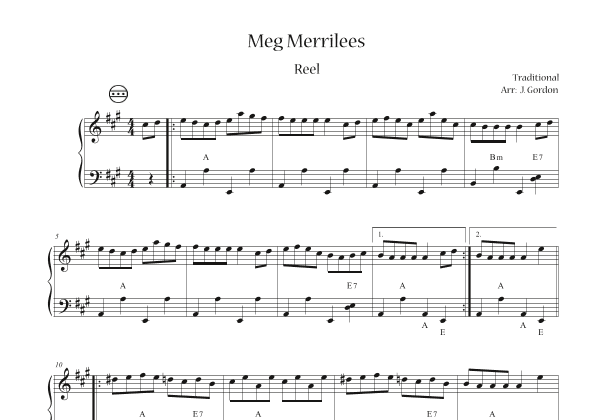 Meg Merrilees (arr. Julia Gordon)