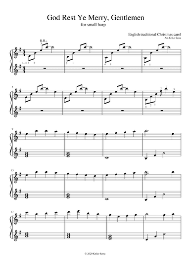God Rest Ye Merry, Gentlemen (arr. Keiko Sassa)