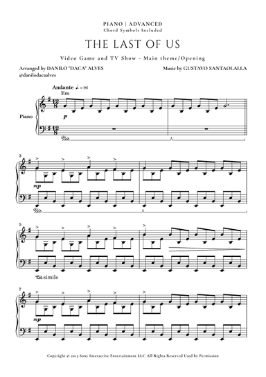 The Last Of Us (arr. Danilo "Daca" Alves)