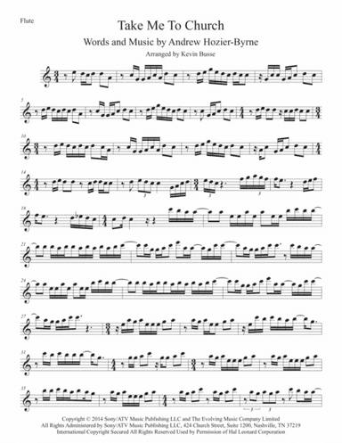 Take Me To Church (arr. Kevin Busse)