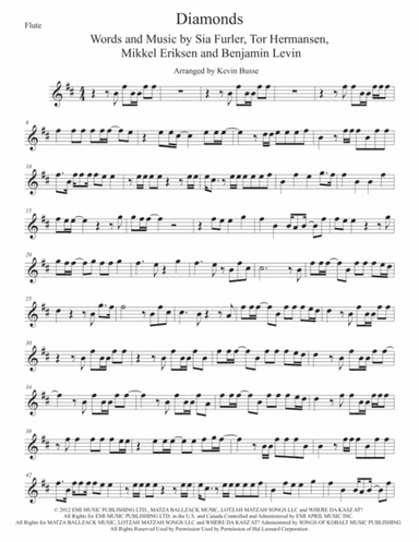 Diamonds (arr. Kevin Busse)