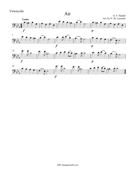 Air (arr. Nick Lacanski)