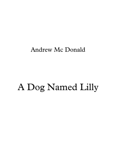 A Dog Named Lilly