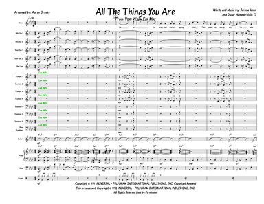 All The Things You Are (arr. Aaron Grosky)