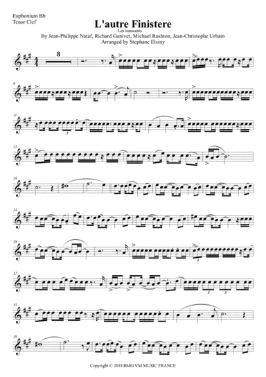 L'autre Finistere (arr. Stephane ELSINY)