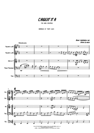 Chiquitita (arr. Terry Lewis)