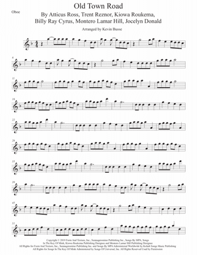 Old Town Road (remix) (arr. Kevin Busse)