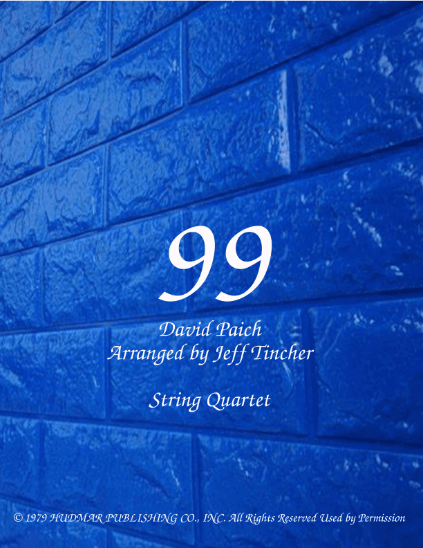 99 (arr. Jeff TI]incher)