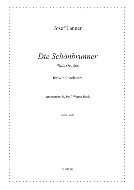 Die Schönbrunner - Waltz (arr. Werner Hackl)