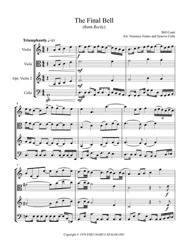 The Final Bell (arr. Veronica Joines)
