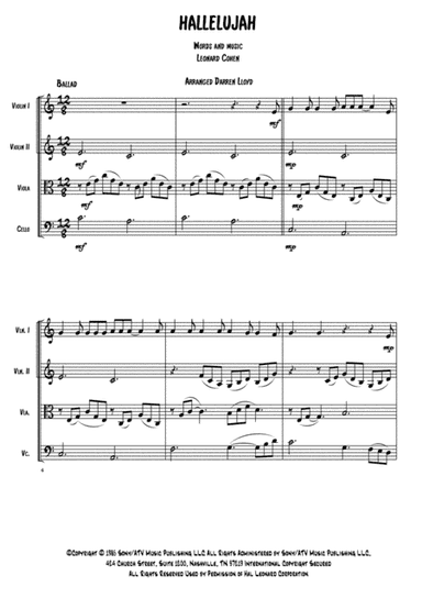 Hallelujah (arr. Darren Lloyd)
