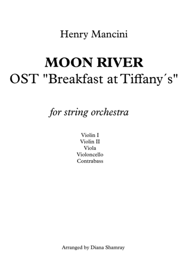 Moon River (arr. Diana Shamtay)