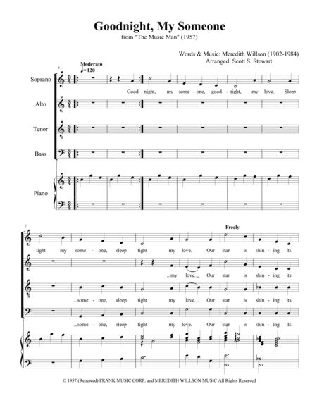 Goodnight, My Someone (arr. Scott S. Stewart)