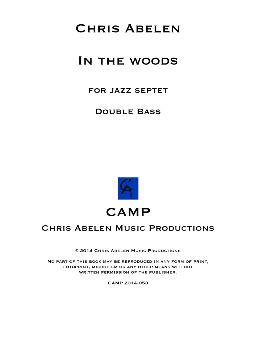 In the woods - double bass
