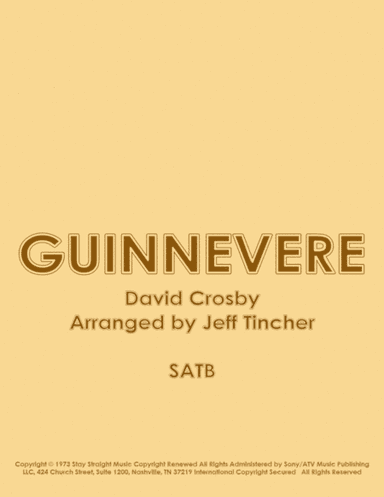 Guinnevere (arr. Jeff Tincher)