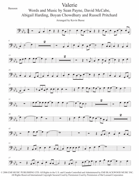 Valerie (arr. Kevin Busse)