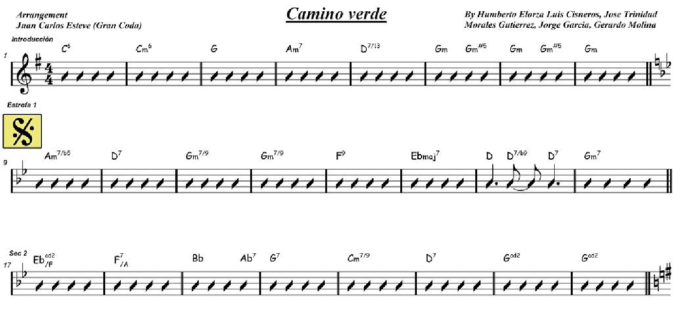 Camino Verde (arr. juan carlos esteve de la concepción)