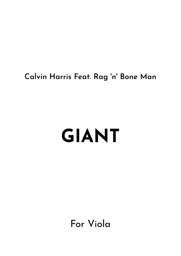 Giant (arr. Jireh J.)