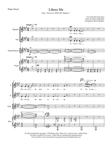 Libera Me (arr. David Maddux)