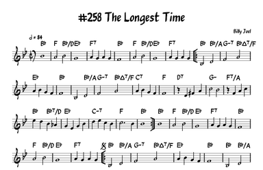 The Longest Time (arr. John Fries)
